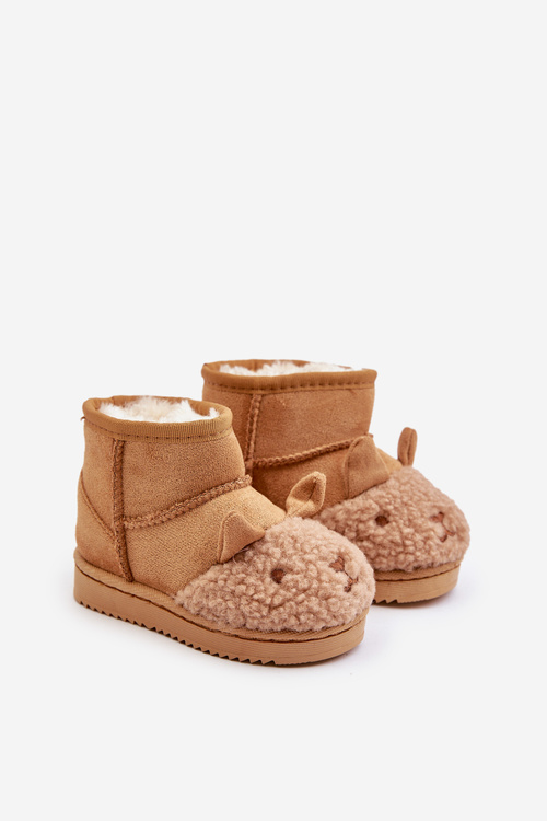 Zateplené Dětské Sněhové Boty Lamy Camel Esandira