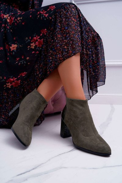 Dámské Kotníkové Boty Khaki Ferrous