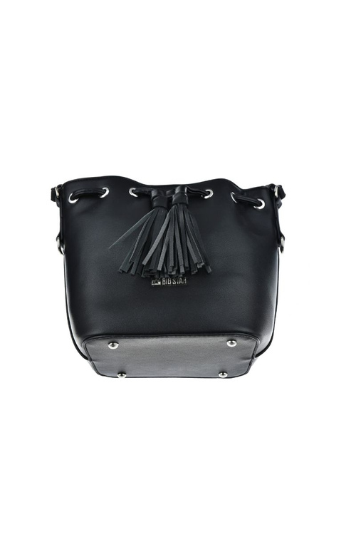 Dámska Kabelka S Reťazou Big Star NN574121 Čierna