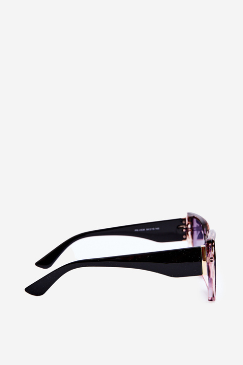 Dámské sluneční brýle s UV filtrem v růžovo-hnědé barvě