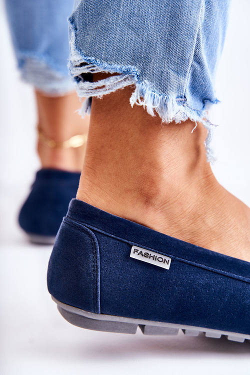 Suede Moccasins Dámska námornícka modrá Millare