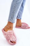 Papuče s jasným gumovým kožušinovým allysonom