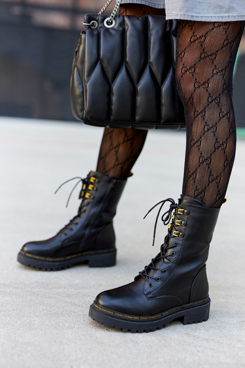 Pracovníci s vysokou kožou Black Rockdale