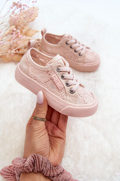 Štíhlé Tenisky Big Star JJ374130 Nude