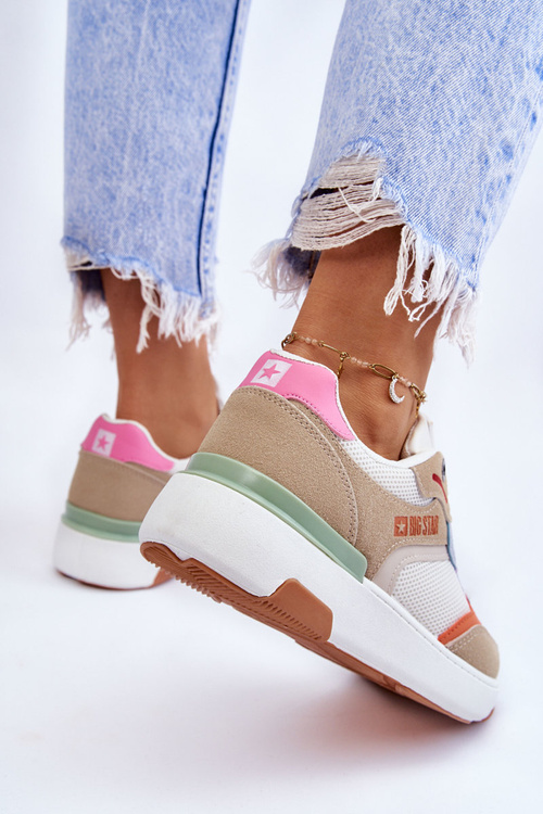 Dámske športové topánky tenisky Big Star LL274437 Multicolor