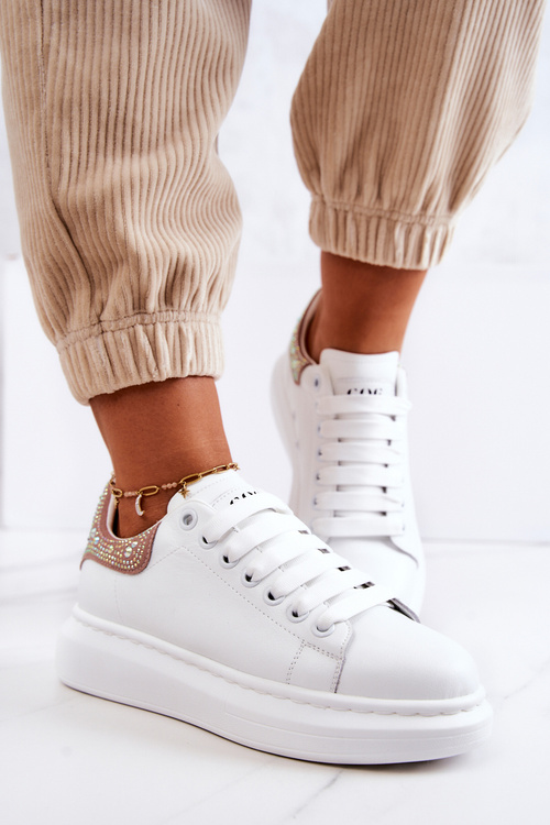 Dámská sportovní obuv GOE JJ2N4051 Bílá a růžová