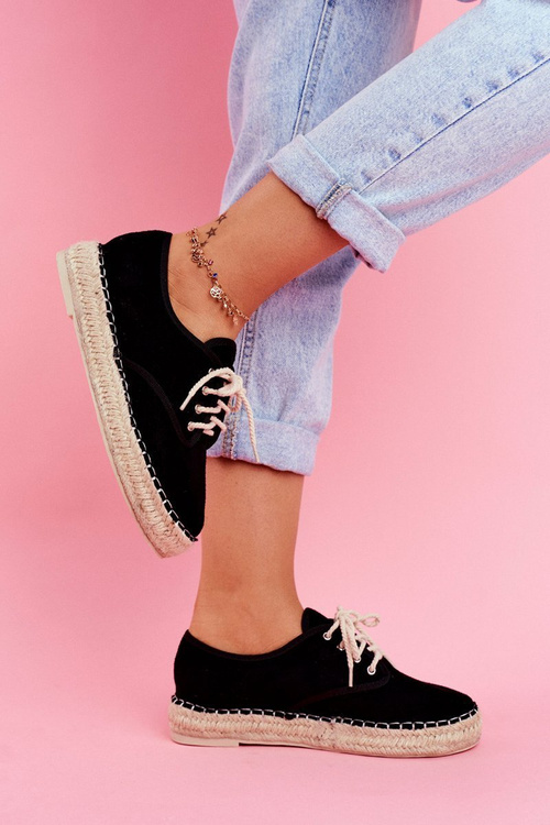 Dámské Espadrilky Černé Sonya