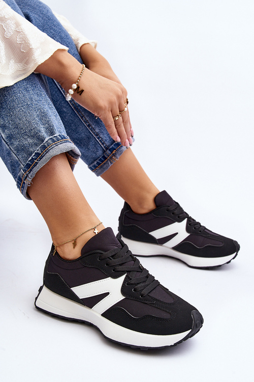 Dámska športová topánka čierna chloetta