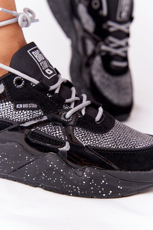 Dámské Tenisky Memory Foam Big Star HH274325 Černé