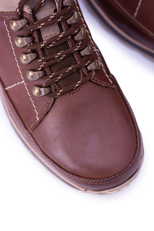 Boty pánské hnědé venkovní Ivar