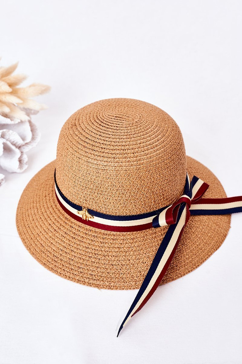 Straw Hat Bruno Rossi Camel