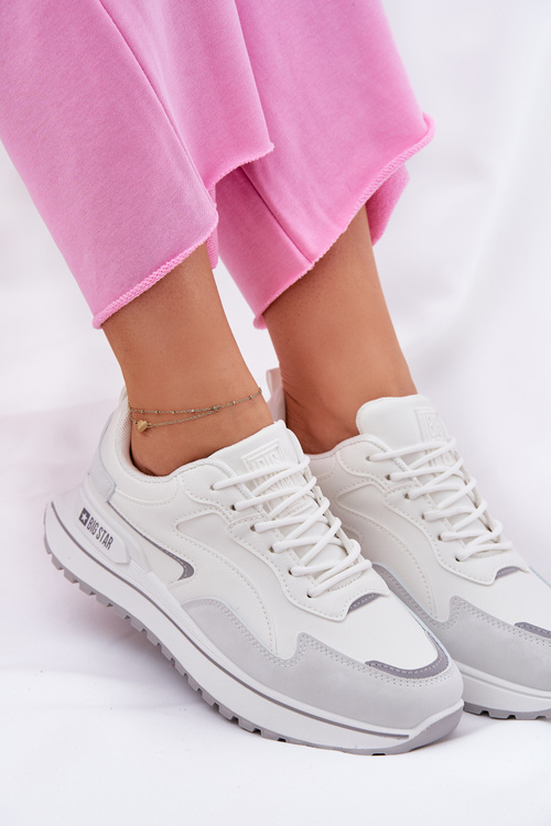 Dámske Tenisky Big Star RR274A213 HI-POLY SYSTEM Biely