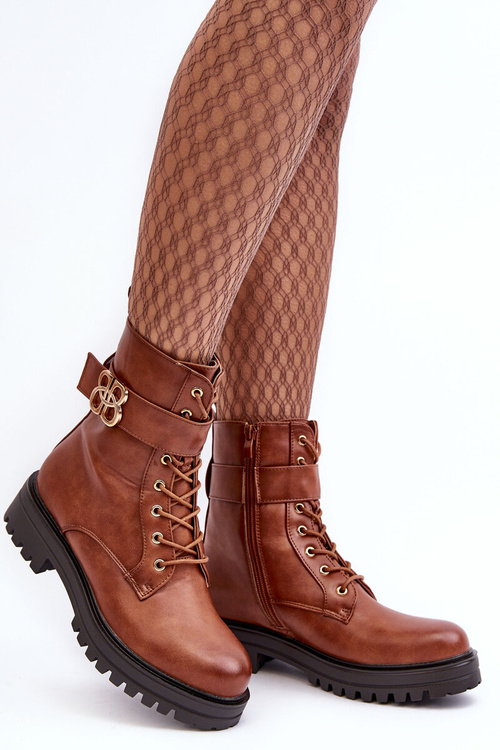 Dámske topánky pre posúvač s hnedou kossava