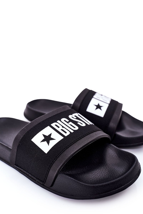 Pánské Nazouváky Big Star HH174831 Černé