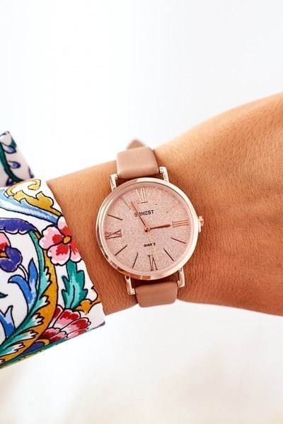 Sledujte kožený remienok bez niklu nahého niklu