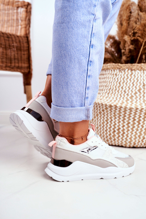 Dámská Sportovní Obuv Sneakers bílá Martina