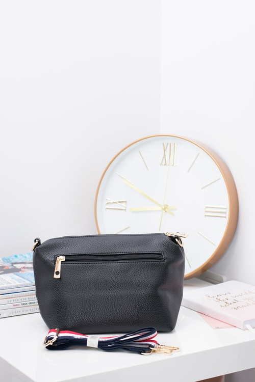 Black Women's A4 Shoulder Bag
