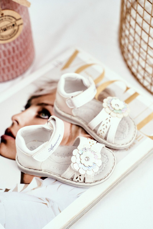 Dětská sandaly bile Mino