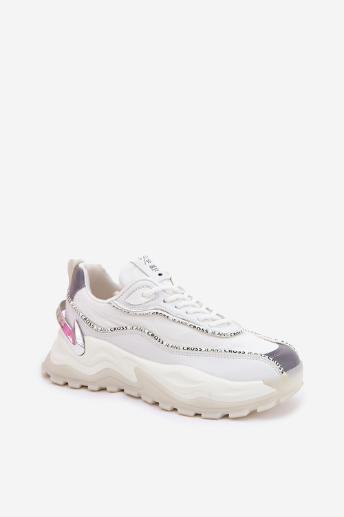 Dámské Sportovní Obuv Cross Jeans II2R4017C Bílé