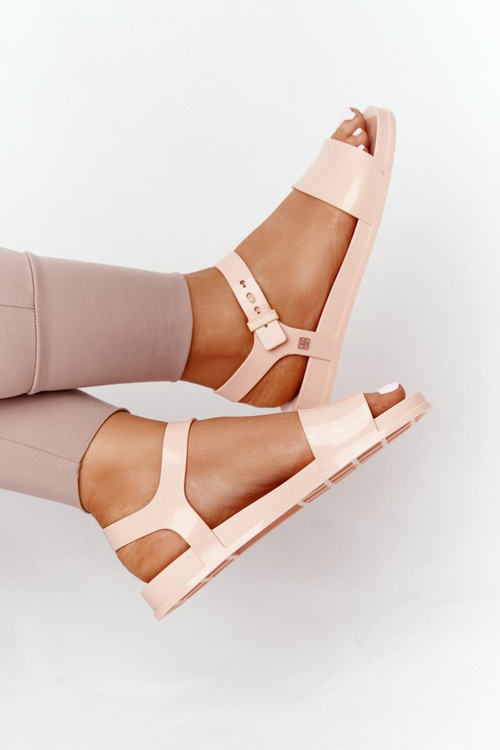 Voňavé Gumové Sandály Eco Friendly ZAXY HH285123 Nude