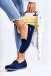 Suede Moccasins Dámska námornícka modrá Millare