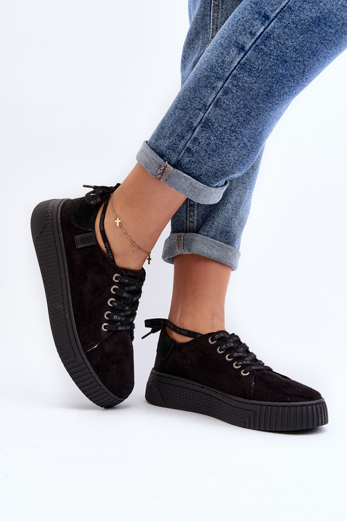 Dámské tenisky Big Star NN276005 Memory Foam System Černé