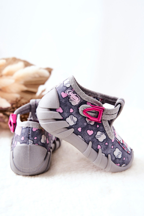 Befado Papcie Shoes Kitty 110p326 Gray