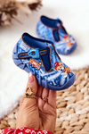 Befado Papci topánky Pes and Guard 110354 Blue