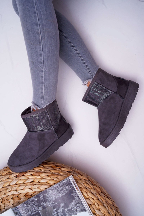 Dámské sněhule Big Star Šedé EE274262