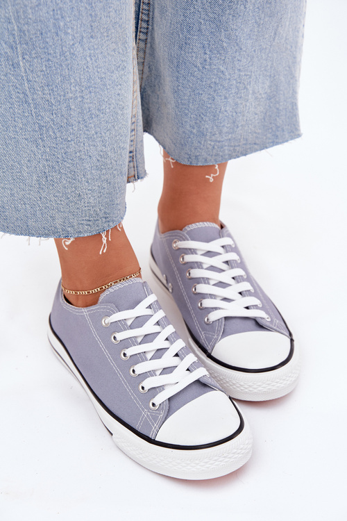 Dámske Klasické Tenisky Modré Omerta