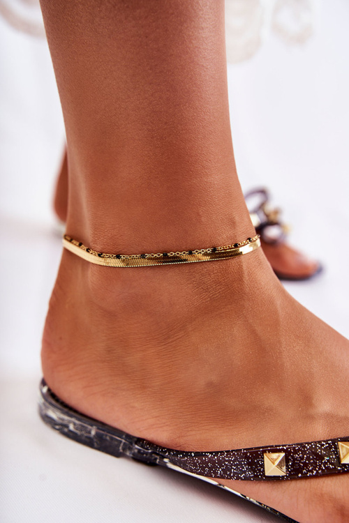 Dámske gumové žabky, čierna monise