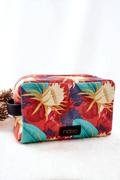 Velký kosmetický kufřík NOBO L0030-CM05 Červená