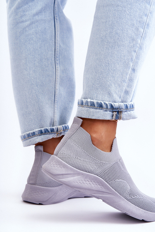 Dámské sportovní šněrovací boty šedé Claris