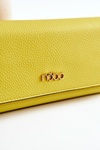 Dámská velká kožená peněženka NOBO M0123-C002 Žlutá