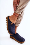 Domáce preventívne flopky Papci Inblu DK-08-041 NAVY BLUE