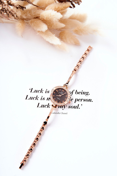 Dámské Hodinky Giorgio&Dario Se Zirkony Růžové zlaté