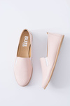 Pink Pastel Women's Leather Ballerinas Fresca