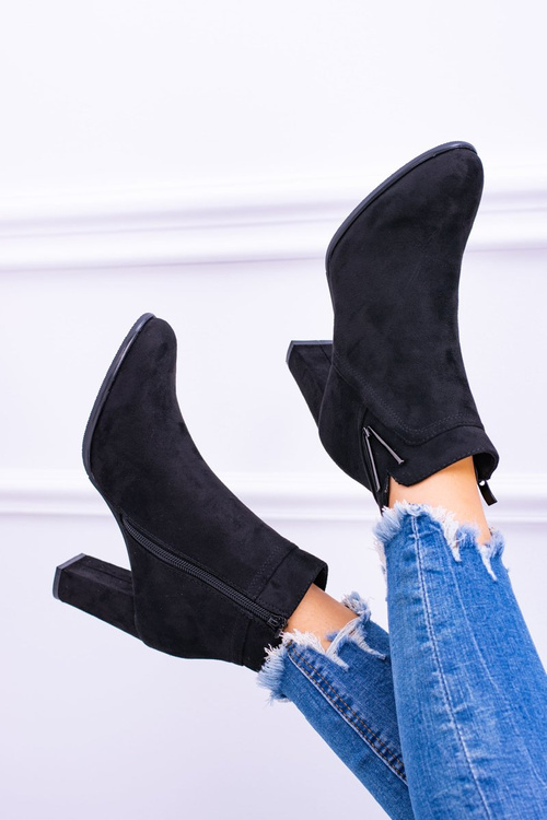 Sergio Leone Black topánky na stĺpci semišový valentia