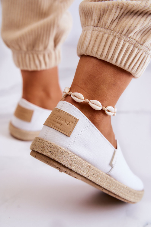 Módní dámské espadrilky Cross Jeans JJ2R4001C White