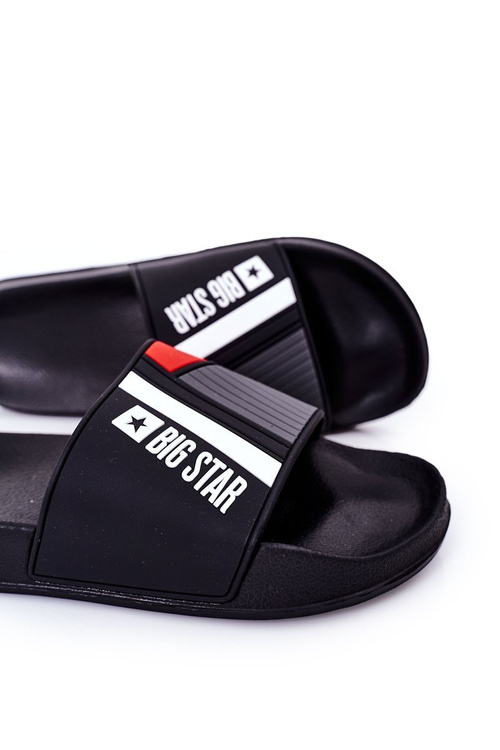 Pánska veľká hviezda HH174836 Čierne papuče