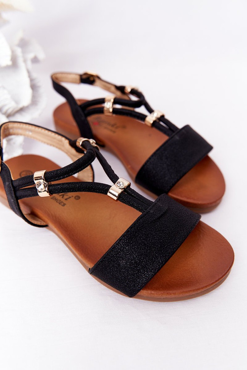 Detské sandále S. Barski Comfort Black