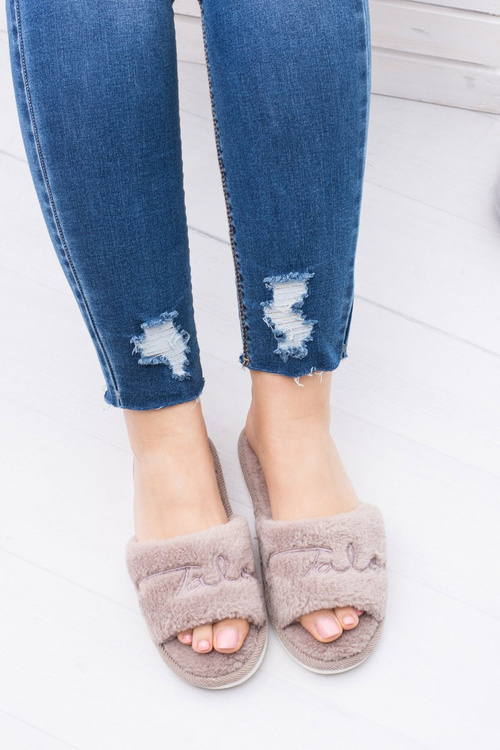 Home Women Coffe Slippers Sleeper