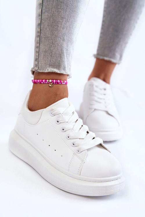 Dámská sportovní obuv na platformě bílá Eliso