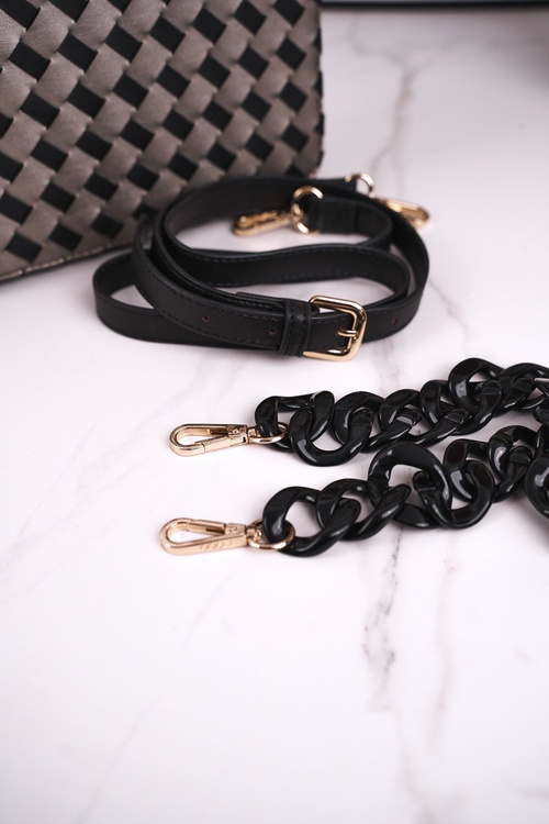 Dámská Kabelka NOBO NBAG-J2530-CM23 černá Zlatá