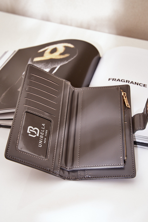 Dámska Peňaženka Z Eko Kože Sivá Kalinessa