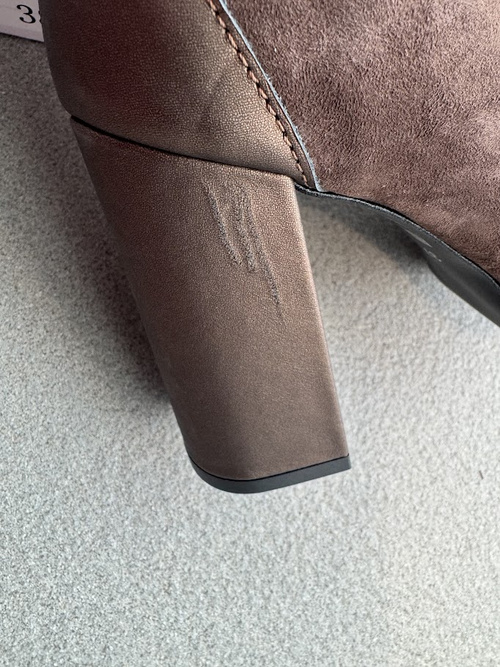 Semišové Topánky Na Podpätku Hnedé Laura Messi 2702