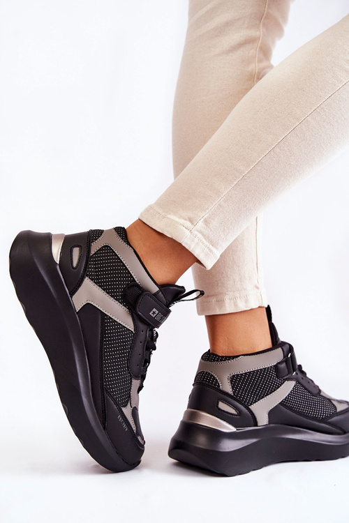 Dámsky pamäťový penový systém Big Star KK274403 Čierna