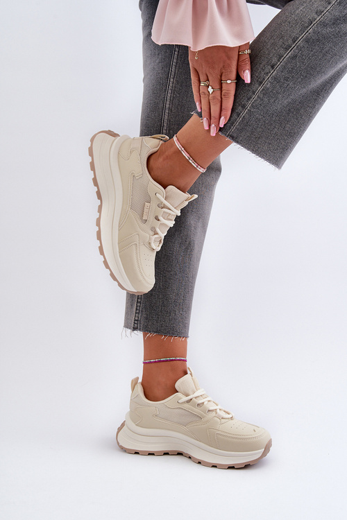 Dámske Tenisky HI-POLY SYSTEM Big Star NN274A105 Bežové