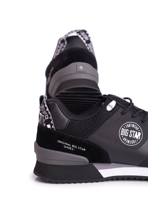 Pánská Sportovní Obuv Big Star černá FF174206