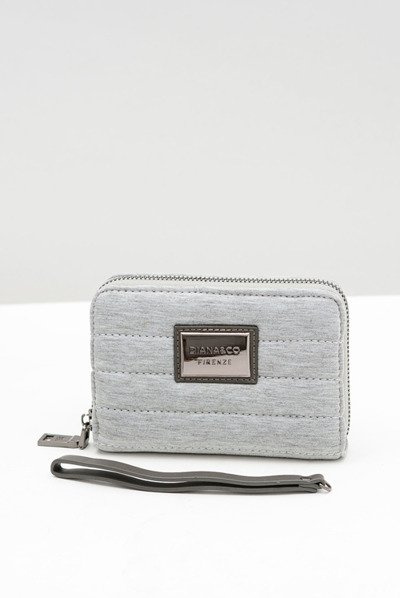 Mały Szary Damski Portfel DIANA&CO